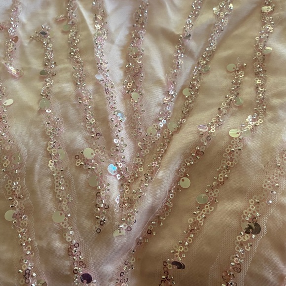 Wedding/ party pink satin dress. - Picture 7 of 7